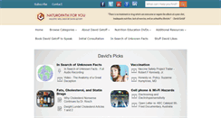 Desktop Screenshot of naturopath4you.com